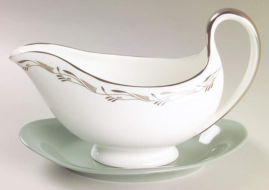 Halford Gravy Boat & Underplate/Relish by Wedgwood-1