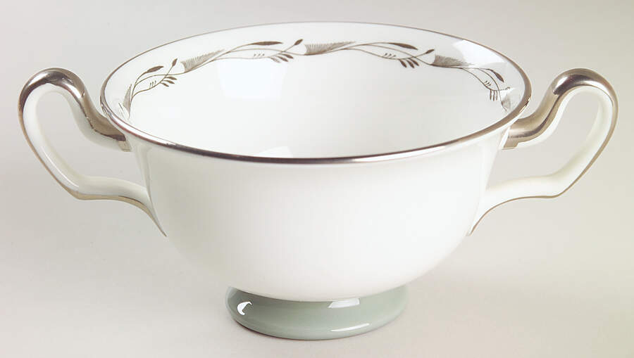 Halford Footed Cream Soup Bowl by Wedgwood-1
