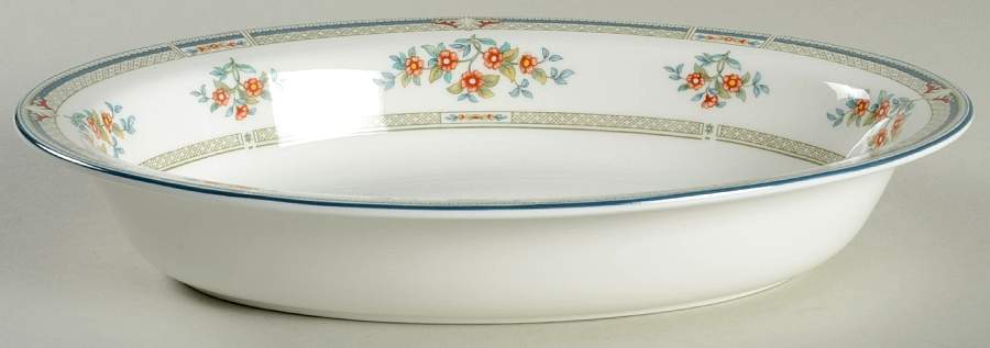 Hampshire 11" Oval Vegetable Bowl by Wedgwood-1