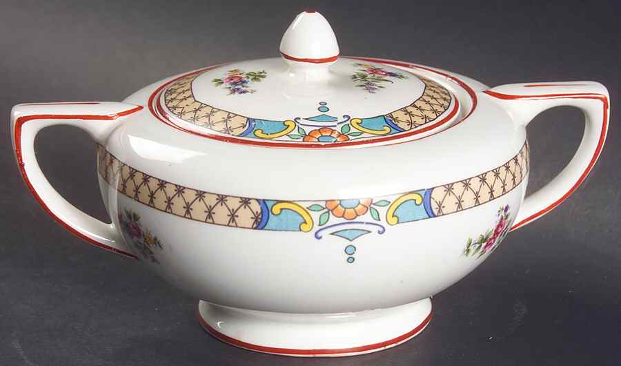 Hampton Sugar Bowl & Lid by Wedgwood-1