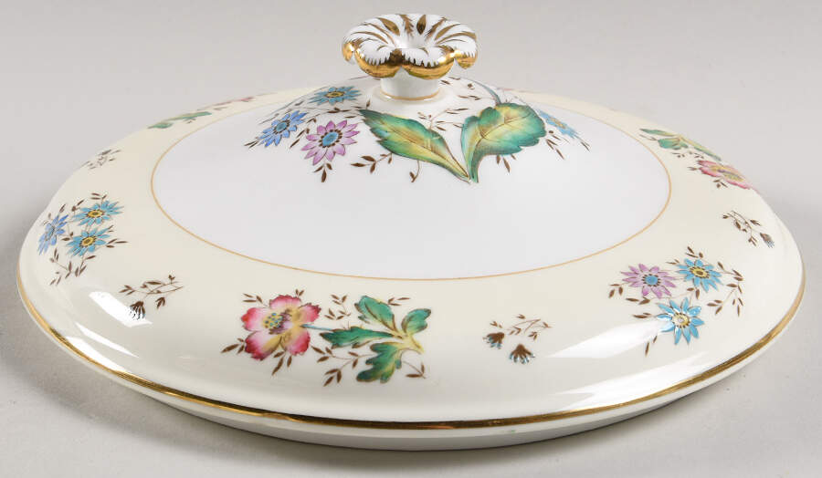 Harewood Lid for Round Vegetable by Wedgwood-1