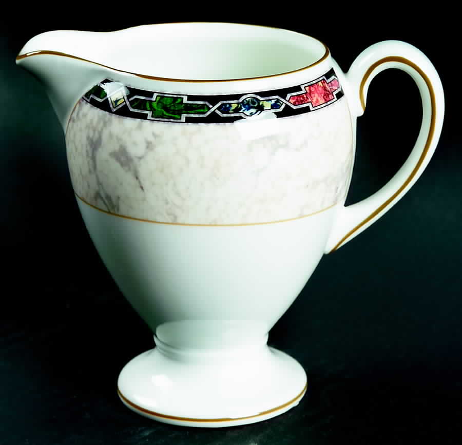 Harlequin Globe Shape Creamer by Wedgwood-1