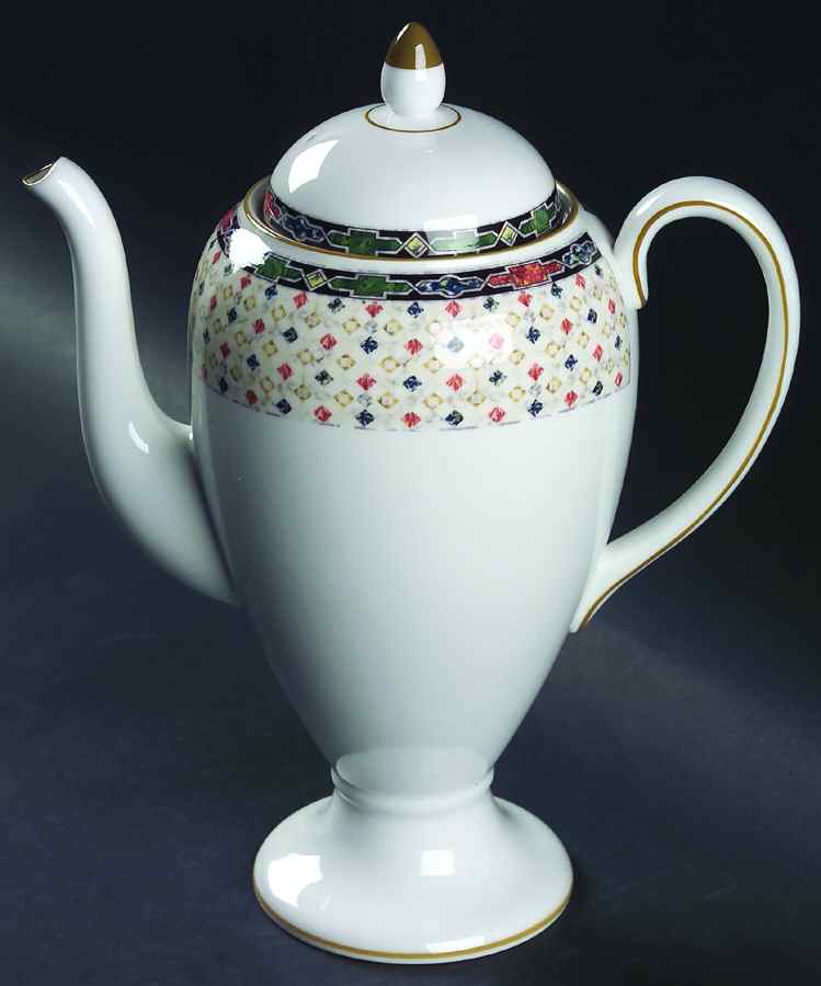 Harlequin Coffee Pot & Lid by Wedgwood-1