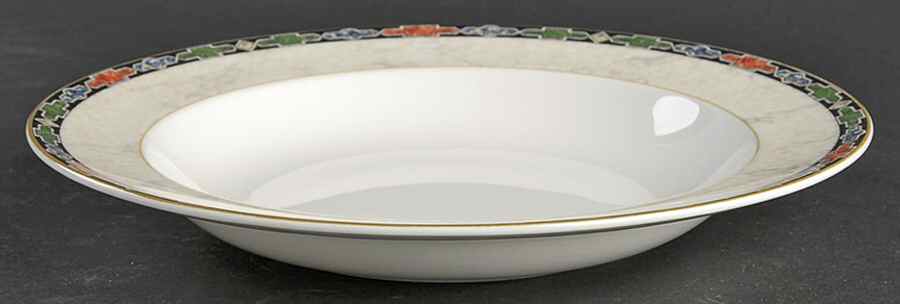 Harlequin Large Rim Soup Bowl by Wedgwood-1