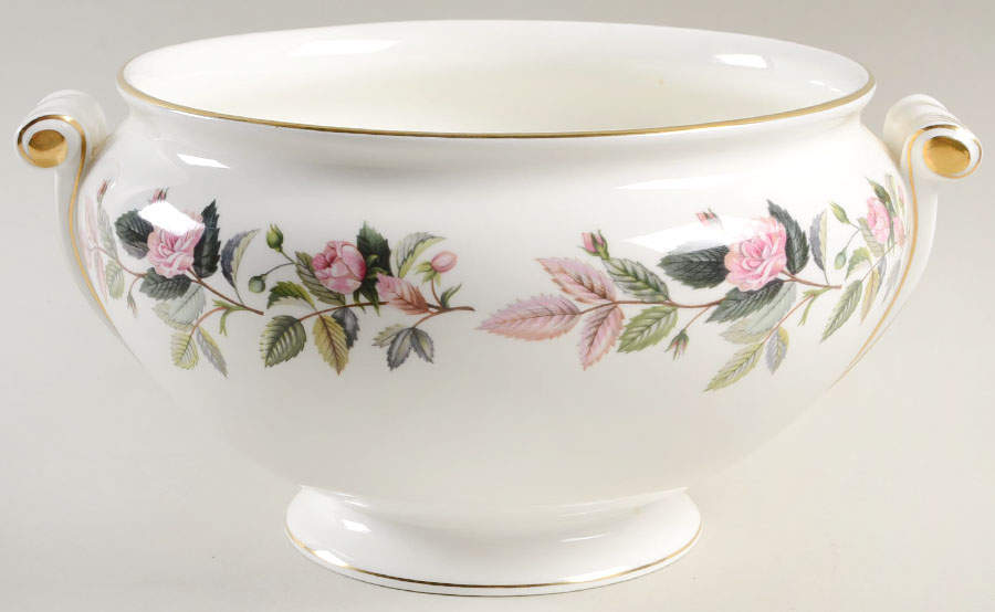 Hathaway Rose Tureen No Lid by Wedgwood-1