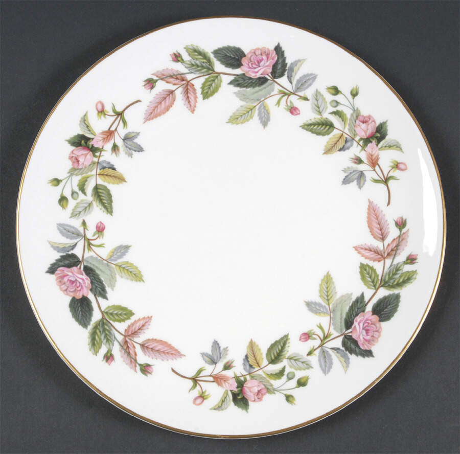 Hathaway Rose Cookie Plate by Wedgwood-1