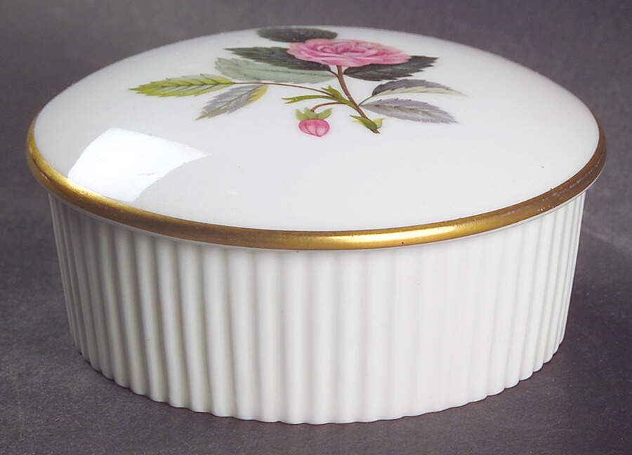 Hathaway Rose 3" Round Box & Lid by Wedgwood-1