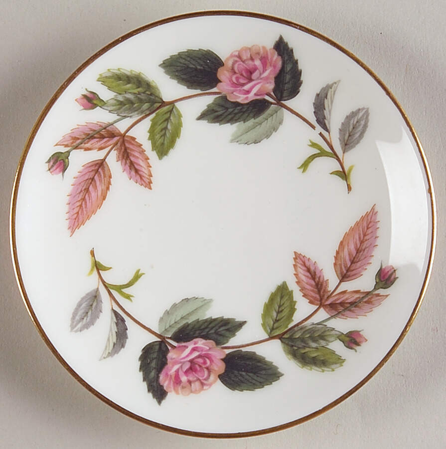 Hathaway Rose Butter Pat by Wedgwood-1