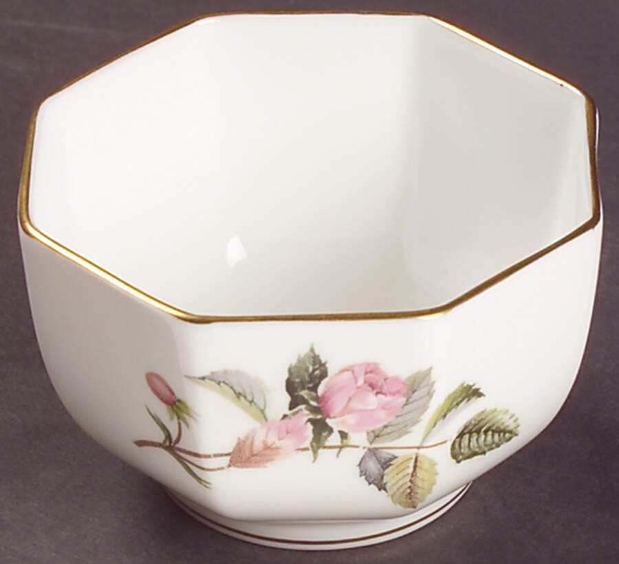 Hathaway Rose Small Octagonal Bowl by Wedgwood-1