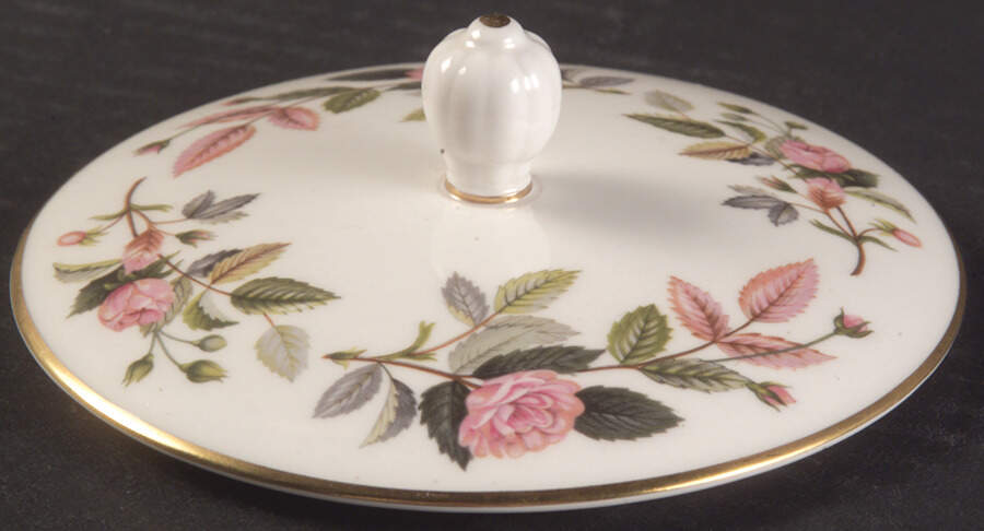 Hathaway Rose Murray Dish, Lid Only by Wedgwood-1