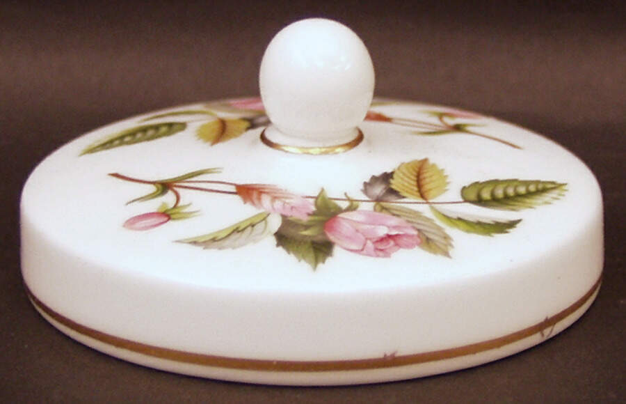 Hathaway Rose Lid for Candy Jar by Wedgwood-1