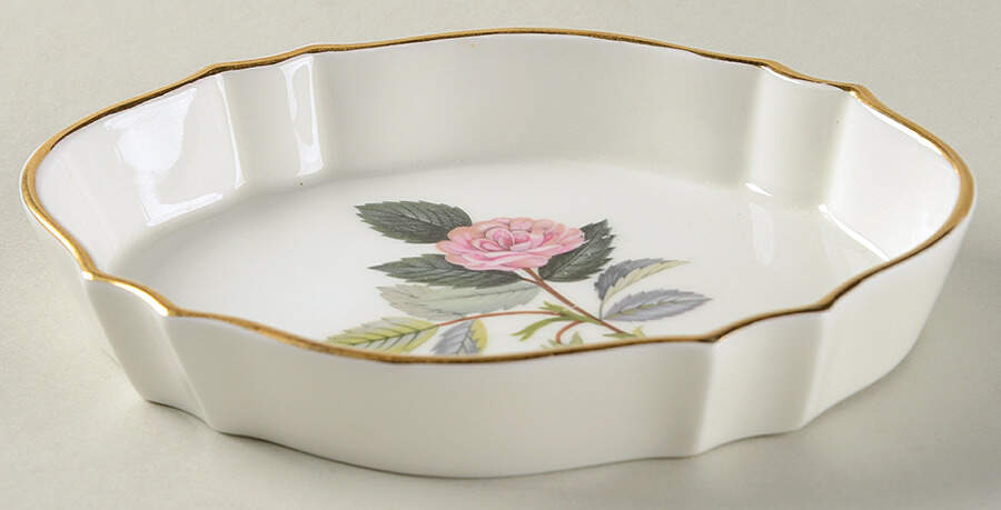 Hathaway Rose Silver Tray by Wedgwood-1