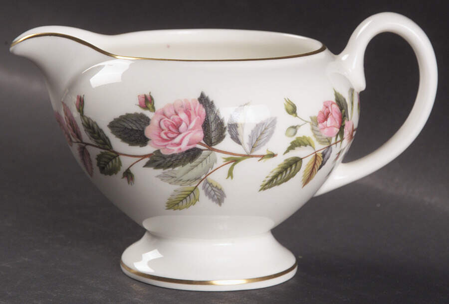 Hathaway Rose Leigh Shape Mini Creamer by Wedgwood-1
