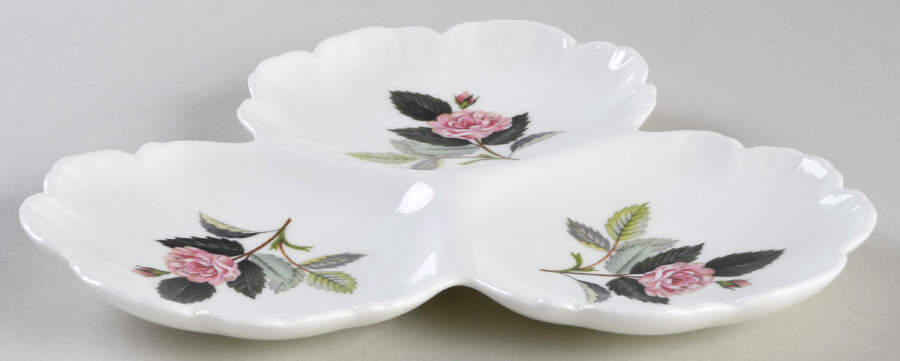 Hathaway Rose 3-Part Relish by Wedgwood-1