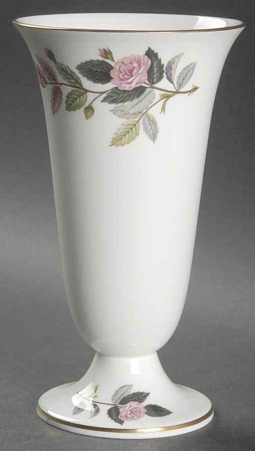 Hathaway Rose 6" Vase by Wedgwood-1