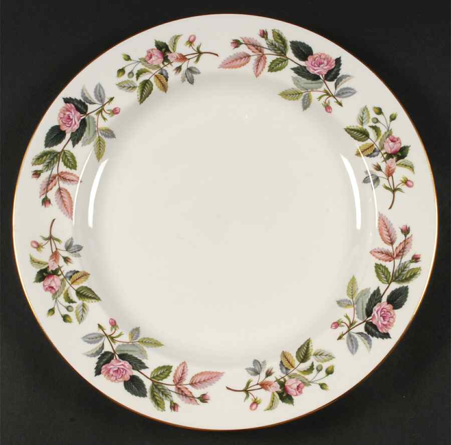 Hathaway Rose 13" Chop Plate (Round Platter) by Wedgwood-1