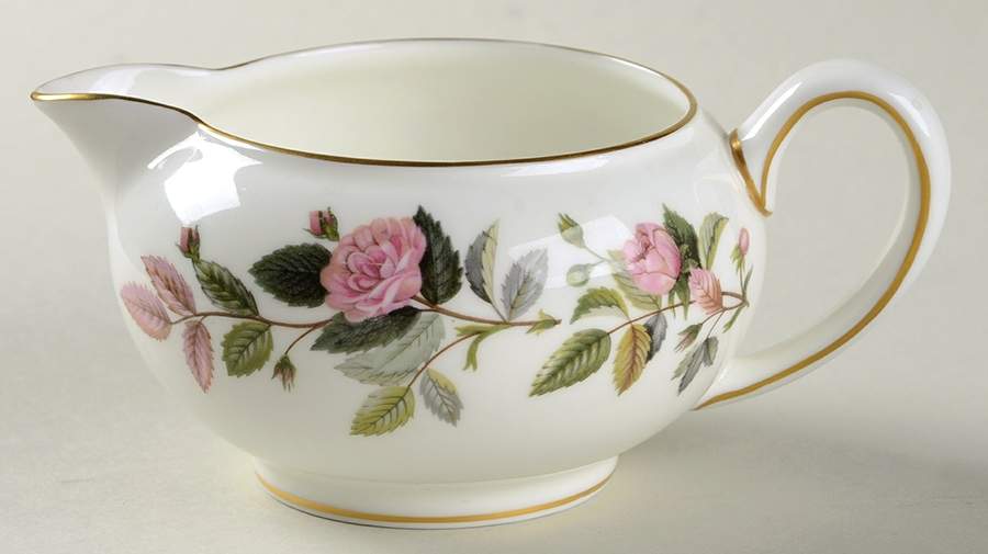 Hathaway Rose 146 Shape Creamer by Wedgwood-1