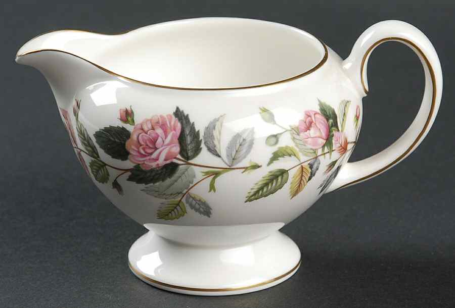 Hathaway Rose Leigh Shape Mini Creamer by Wedgwood-1