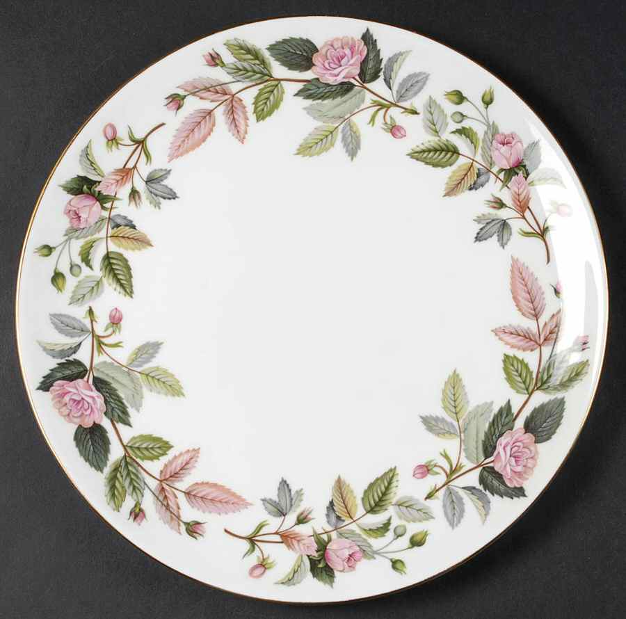 Hathaway Rose Cake Plate by Wedgwood-1