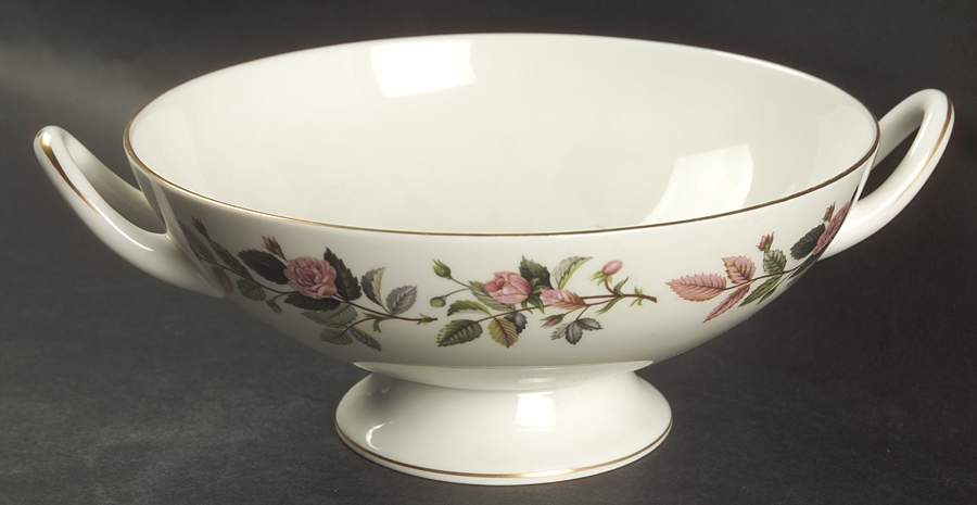 Hathaway Rose Round Vegetable No Lid by Wedgwood-1