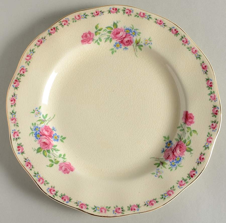 Harmony Rose Salad Plate by Wedgwood-1
