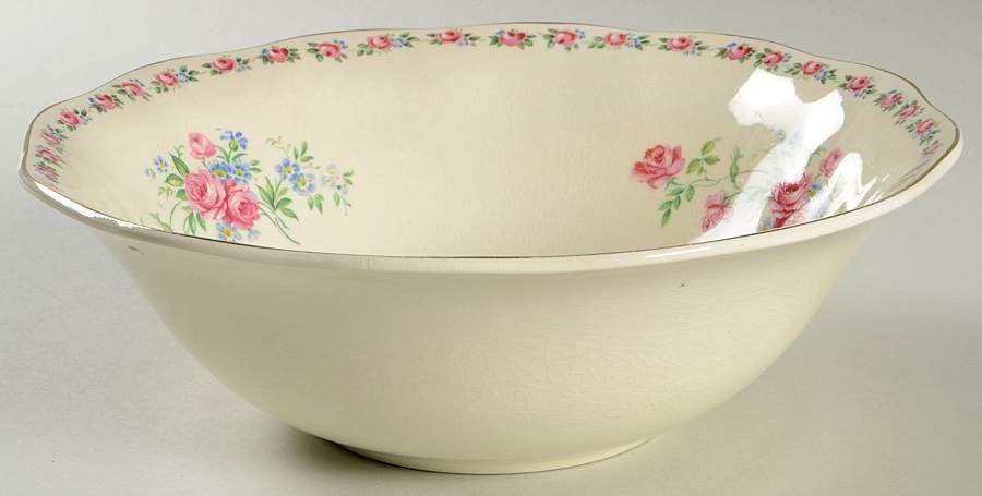 Harmony Rose 8" Round Vegetable Bowl by Wedgwood-1