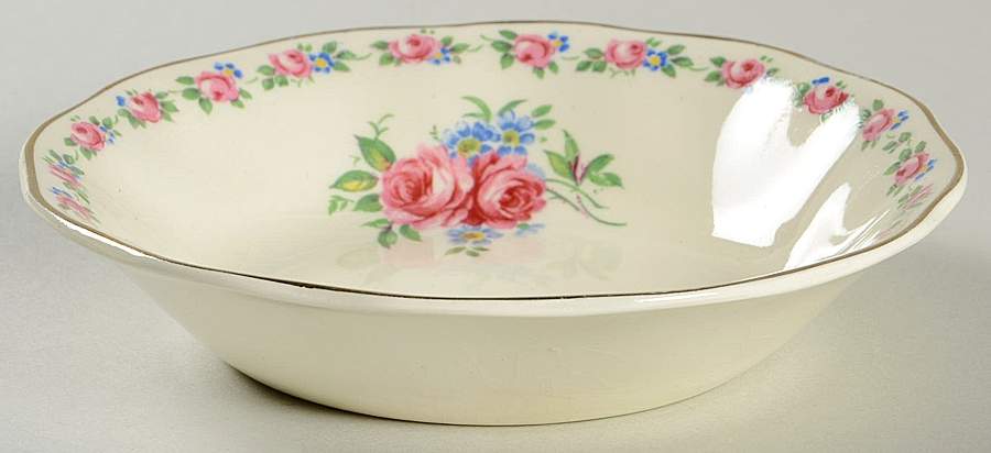 Harmony Rose Fruit/Dessert (Sauce) Bowl by Wedgwood-1