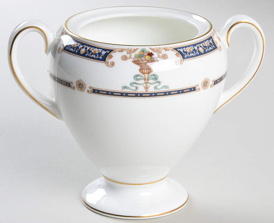 Highgrove Globe Shape Sugar Bowl No Lid by Wedgwood-1
