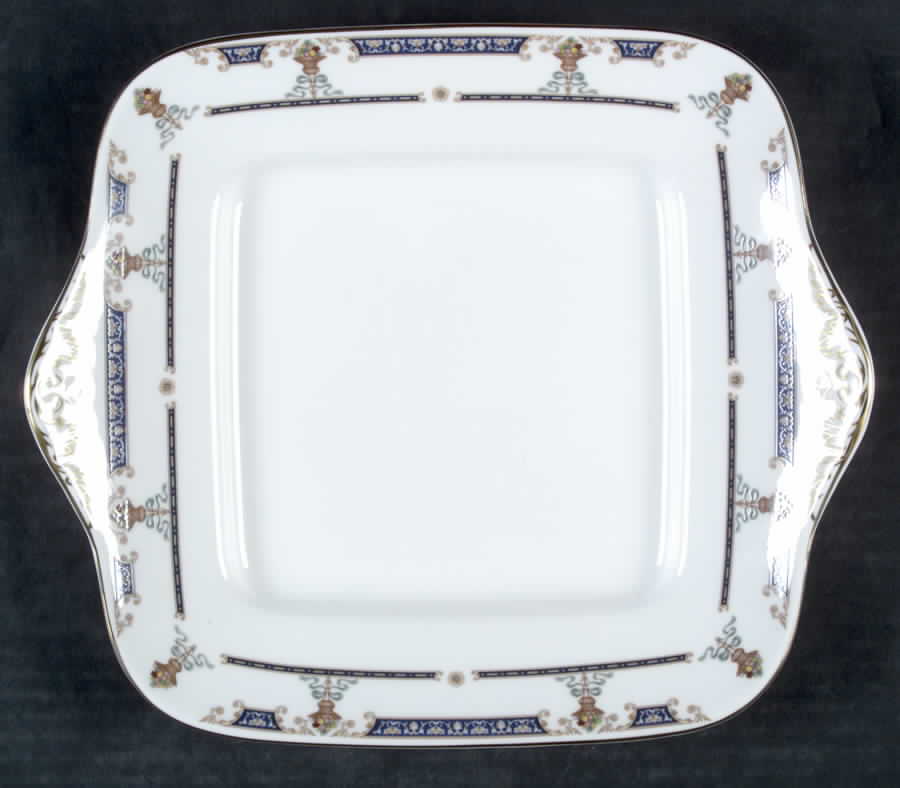 Highgrove Square Handled Cake Plate by Wedgwood-1