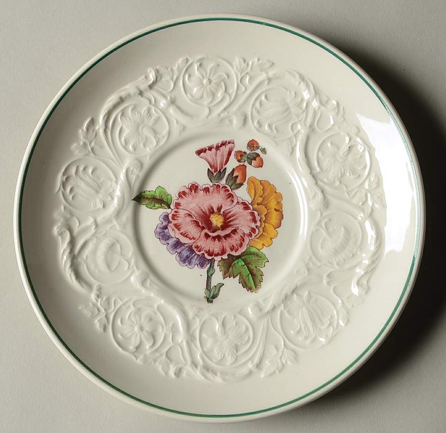 Hollyhock Saucer for Cream Soup Bowl by Wedgwood-1