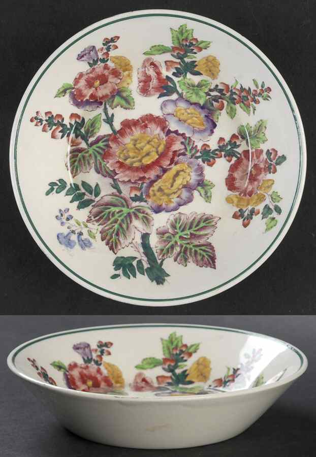 Hollyhock Fruit/Dessert (Sauce) Bowl by Wedgwood-1