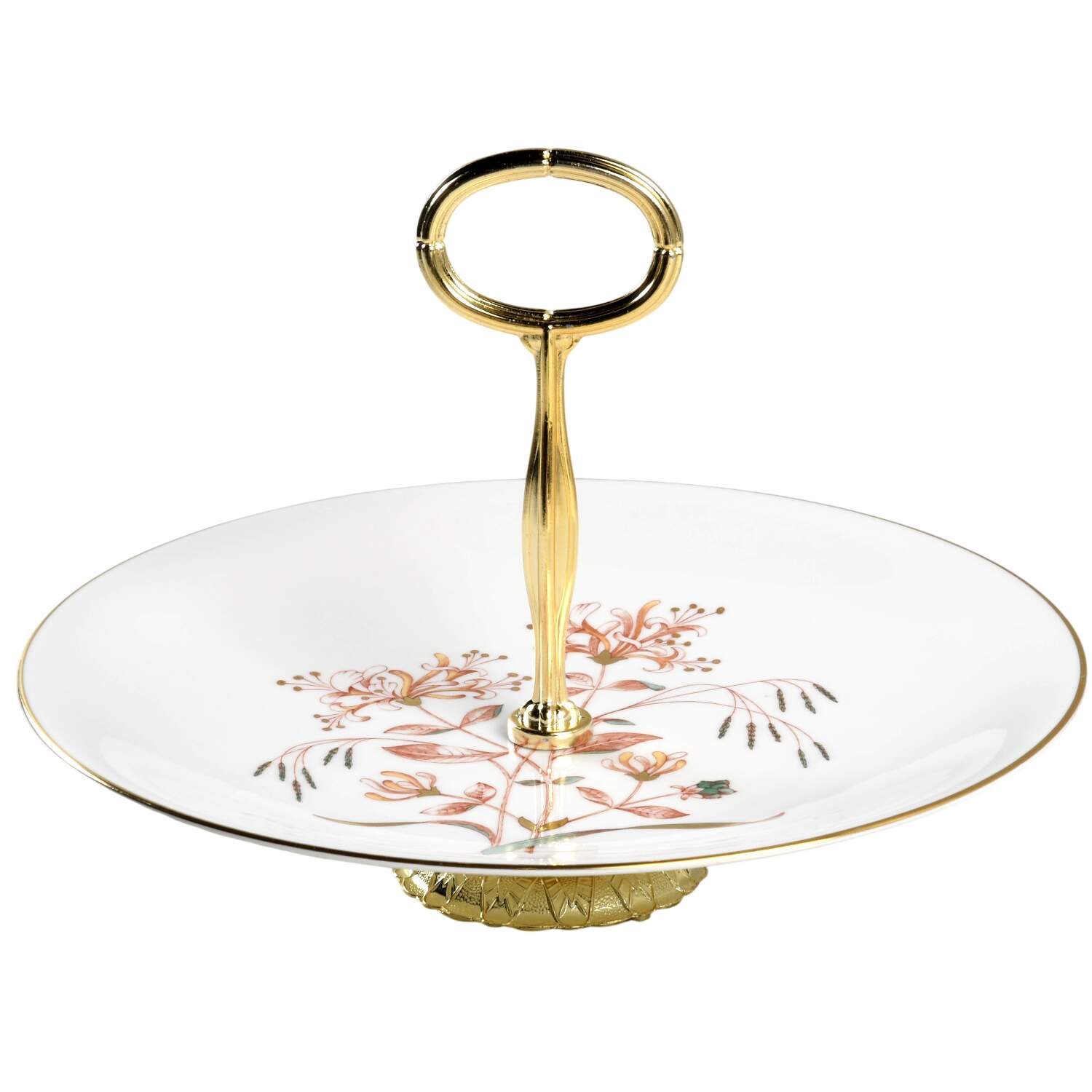Honeysuckle Rust 6" - 7" Tidbit (from Salad Plate) HC by Wedgwood-1