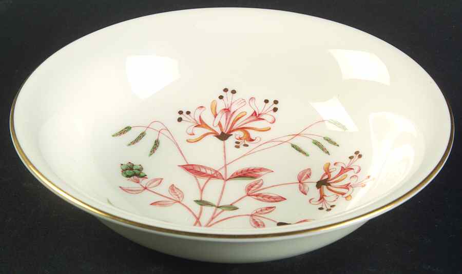 Honeysuckle Rust Coupe Cereal Bowl by Wedgwood-1