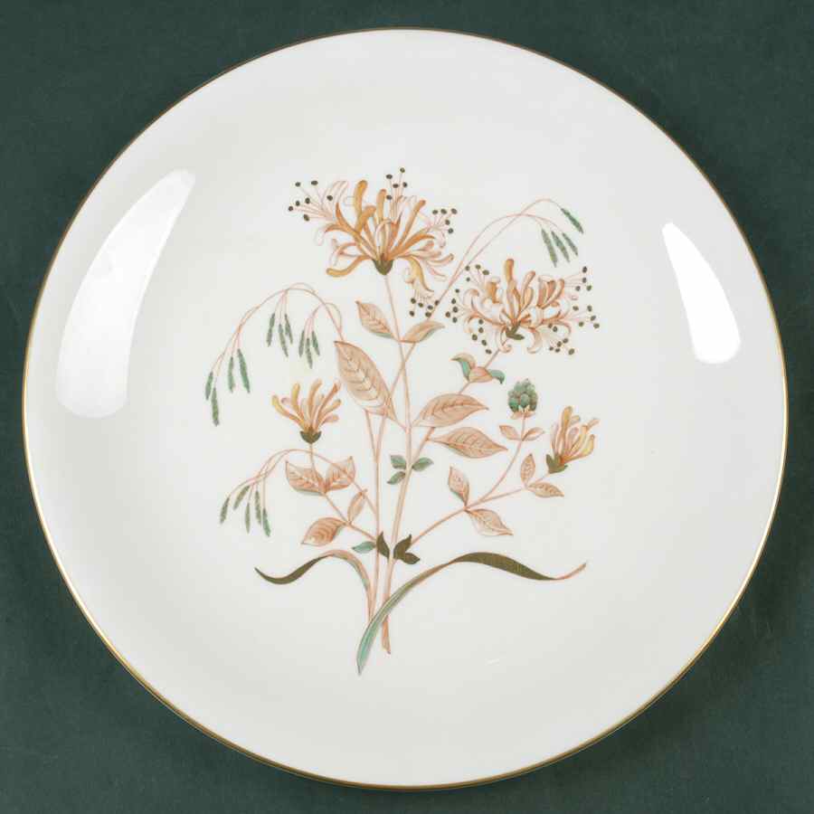 Honeysuckle Rust Dinner Plate by Wedgwood-1