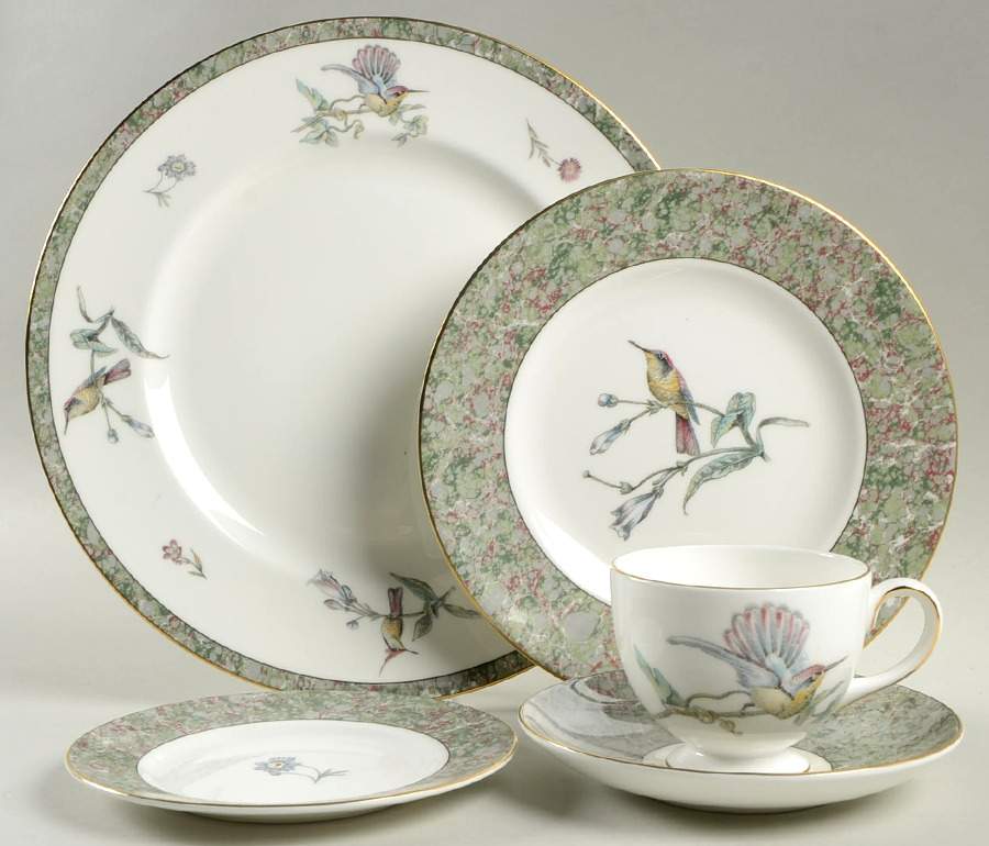 Humming Birds 5 Piece Place Setting by Wedgwood-1