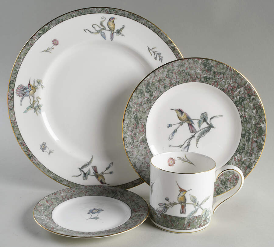 Humming Birds 4 Piece Place Setting by Wedgwood-1