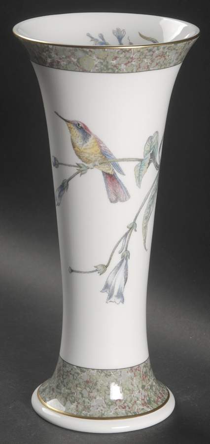 Humming Birds 9" Vase by Wedgwood-1