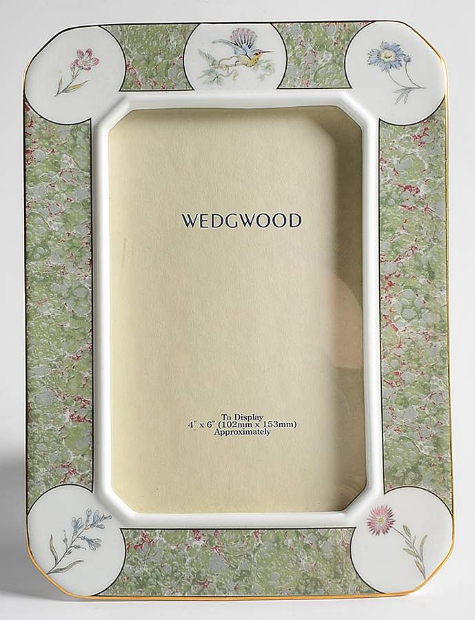 Humming Birds Frame-Holds 4" X 6" by Wedgwood-1