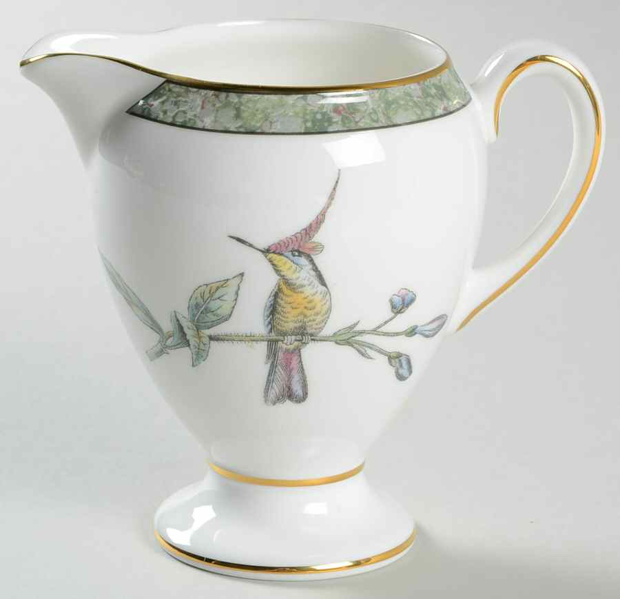 Humming Birds Globe Shape Creamer by Wedgwood-1