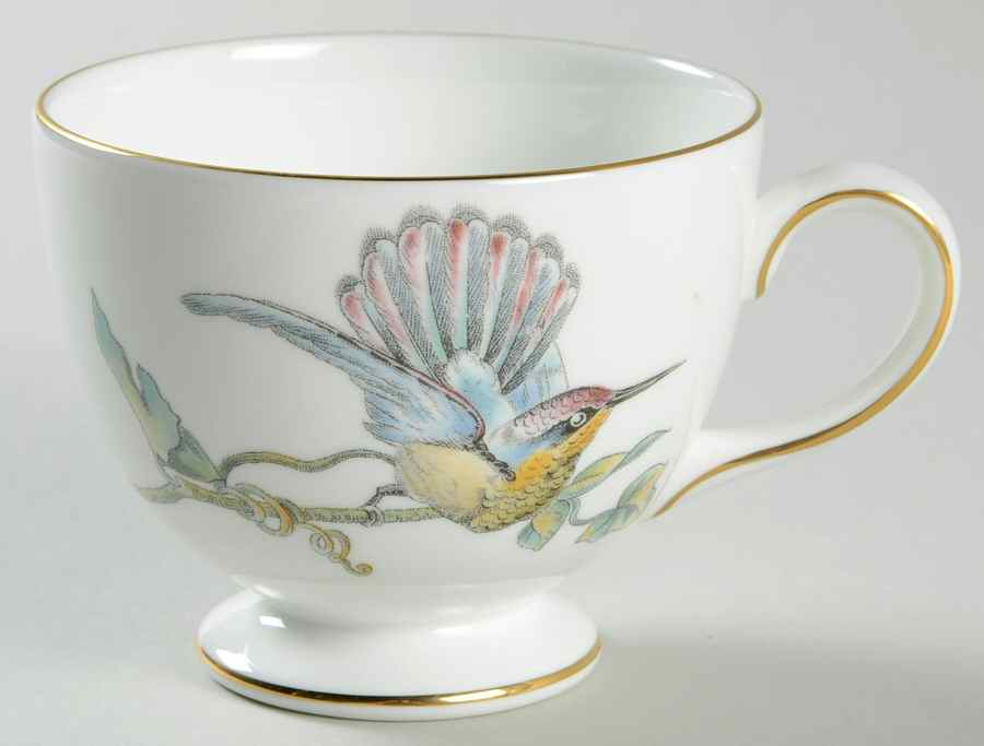 Humming Birds Leigh Shape Footed Cup by Wedgwood-1