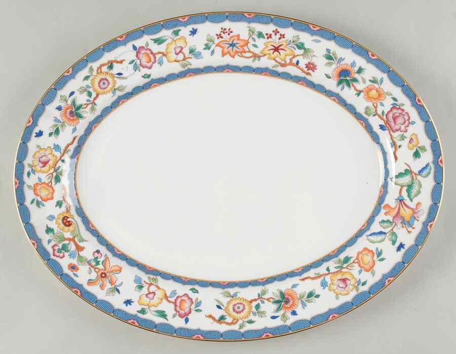 Huntingdon 15" Oval Serving Platter by Wedgwood-1