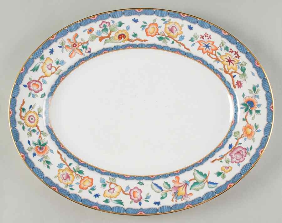 Huntingdon 14" Oval Serving Platter by Wedgwood-1