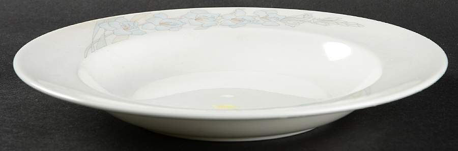 Ice Flower Large Rim Soup Bowl by Wedgwood-1