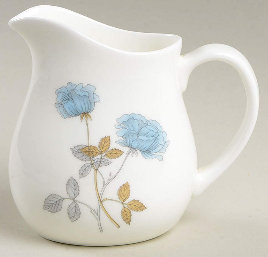 Ice Rose (No Trim) Mini Creamer by Wedgwood-1