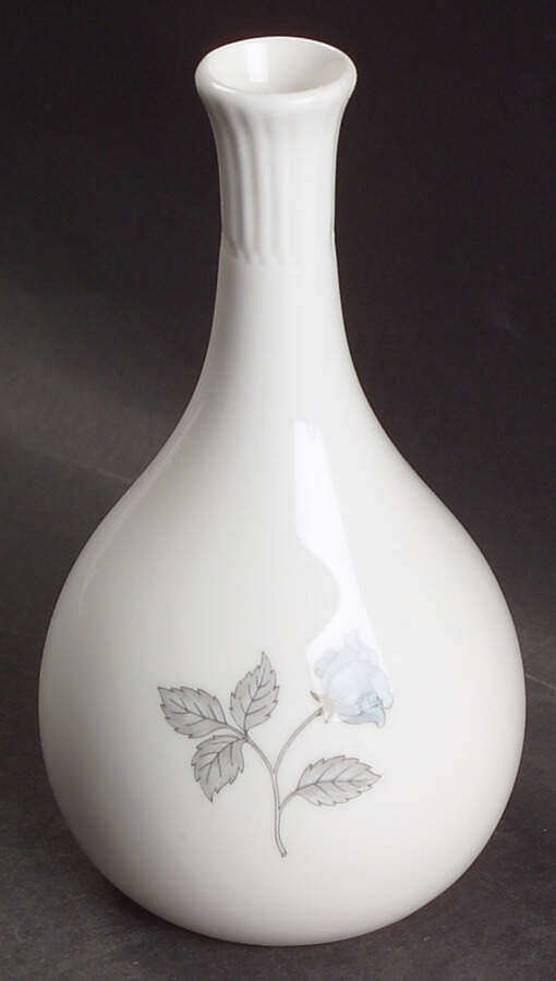 Ice Rose (No Trim) 5" Bud Vase by Wedgwood-1