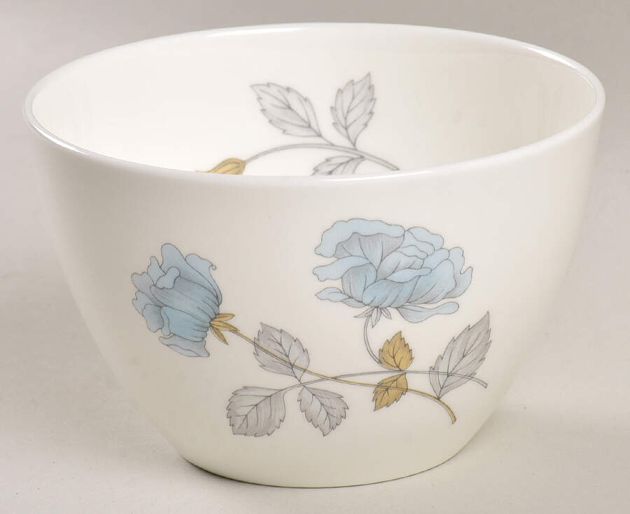 Ice Rose (No Trim) Open Sugar Bowl by Wedgwood-1
