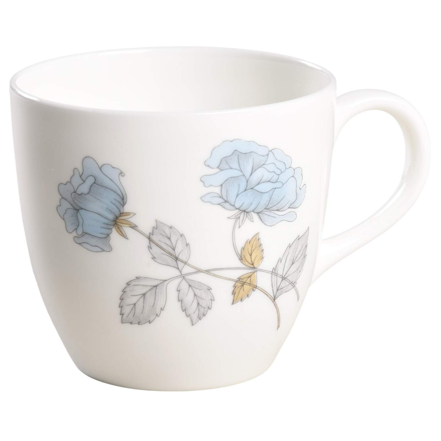 Ice Rose (No Trim) Flat Demitasse Cup by Wedgwood-1
