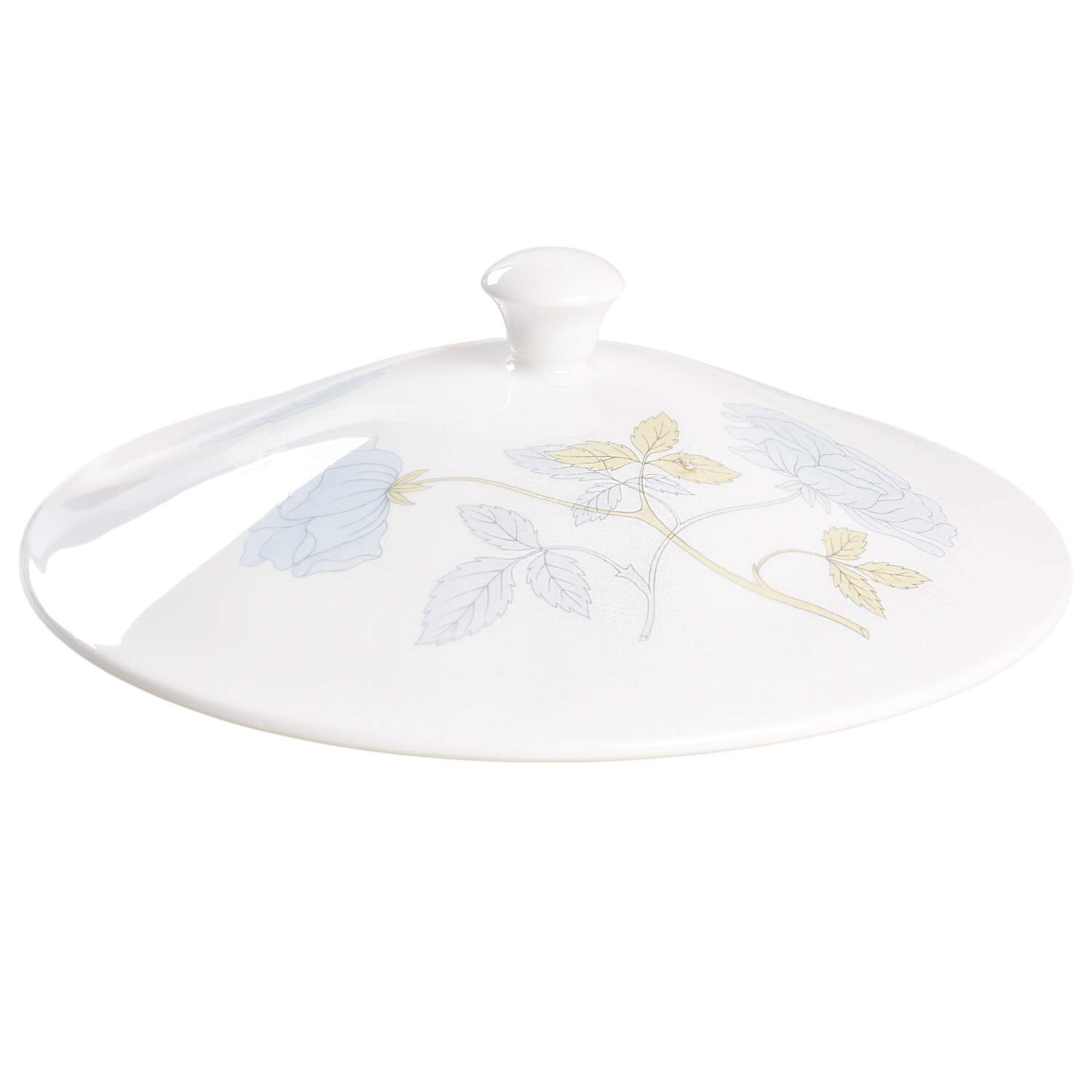 Ice Rose (No Trim) Lid for Round Vegetable by Wedgwood-1