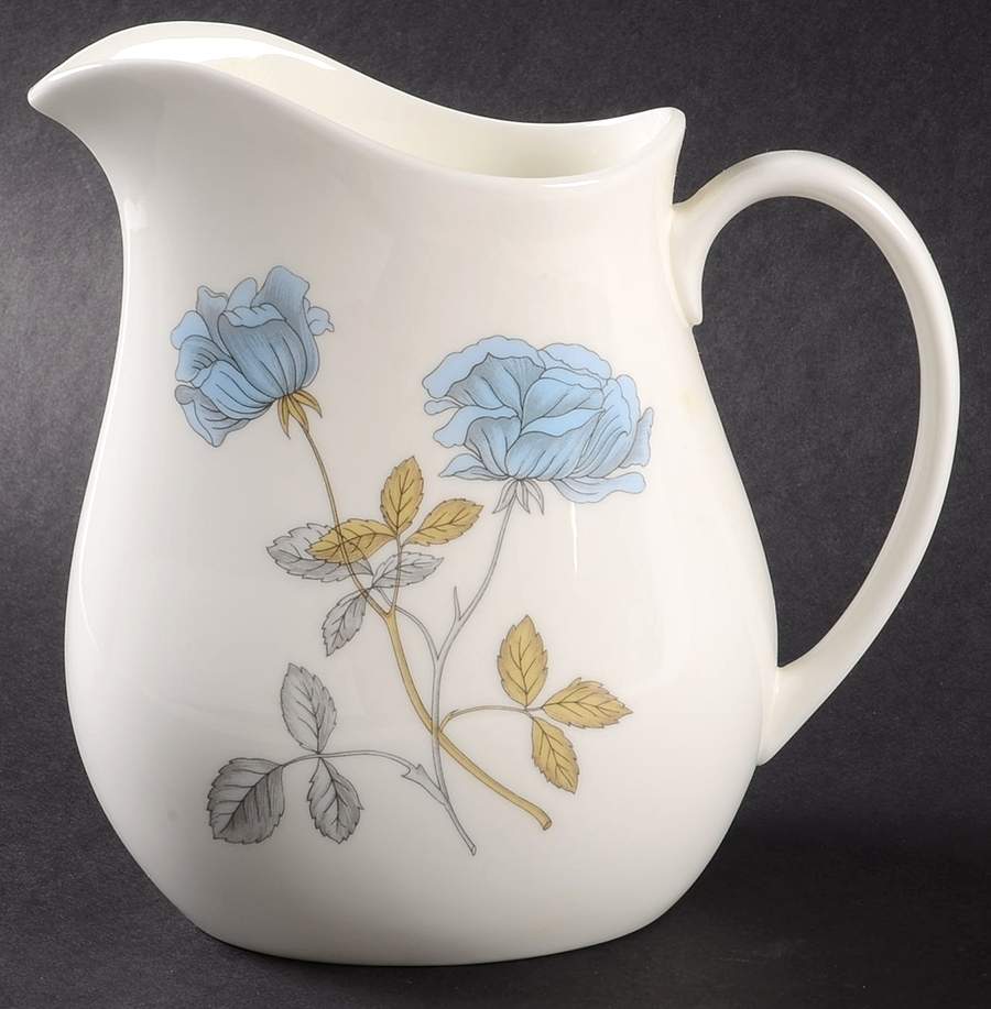 Ice Rose (No Trim) 20 Oz Pitcher by Wedgwood-1