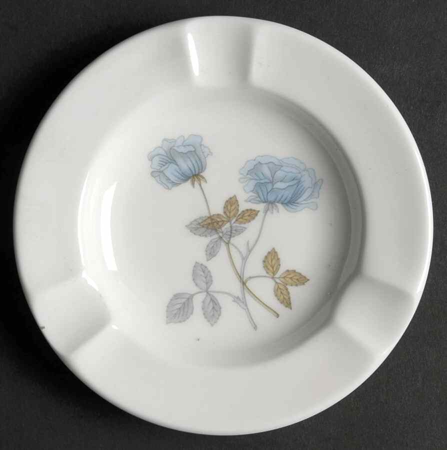 Ice Rose (No Trim) 4" Ashtray by Wedgwood-1